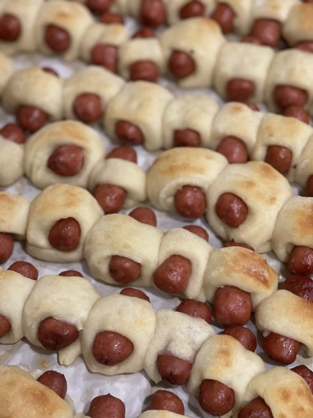 Pigs in a blanket - savory bites